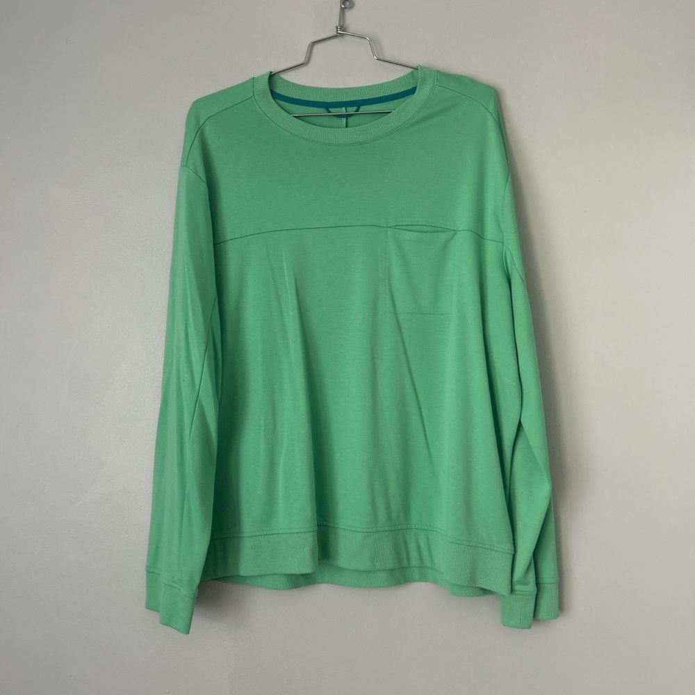 Green Crewneck Sweat Shirt